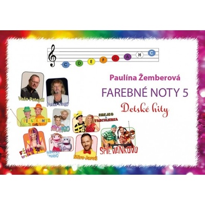 Farebné noty 5 Detské hity Paulína Žemberová