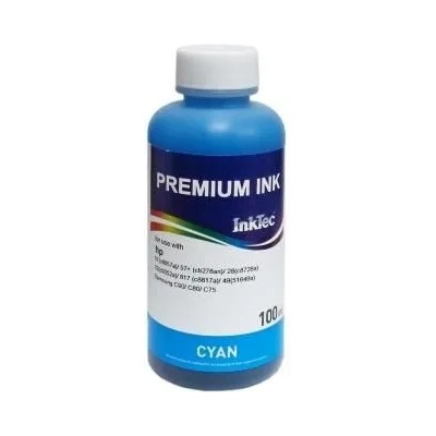 Compatible Бутилка с мастило INKTEC за HP C6657, C8728A, 51649, 100ml, Cyan (INKTEC-HP-0006-100MC)