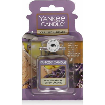 Yankee Candle Lemon Lavender gelová visačka