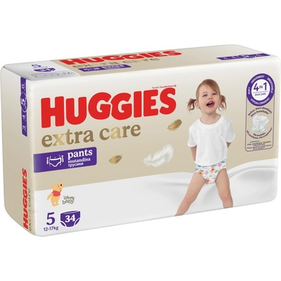 Huggies Extra Care 5 12‑17 kg 34 ks