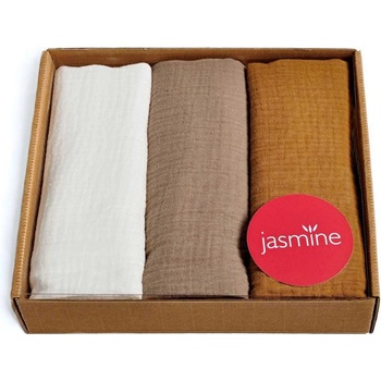 My Jasmine Trading Mušelínové pleny Box Lux 1 60x80 cm Jasmine 3 ks