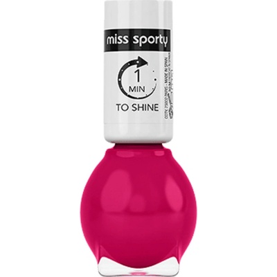 Miss Sporty 1 Min to Shine lak na nechty 123 7 ml
