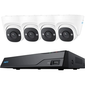 Reolink Комплект 5MP IP камери Reolink NVS8-5MD4 с 4 револверни камери и вграден твърд диск 2TB (NVS8-5MD4)