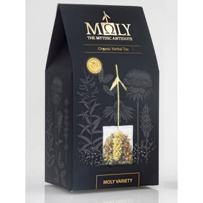 MOLY Prémiový BIO bylinkový čaj Variety 23 g