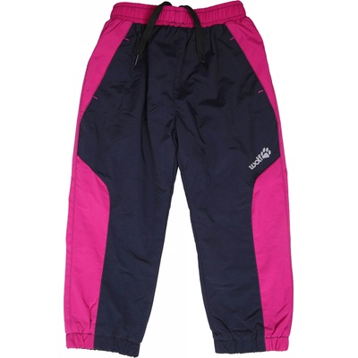 WOLF Dívčí zateplené šusťákové kalhoty