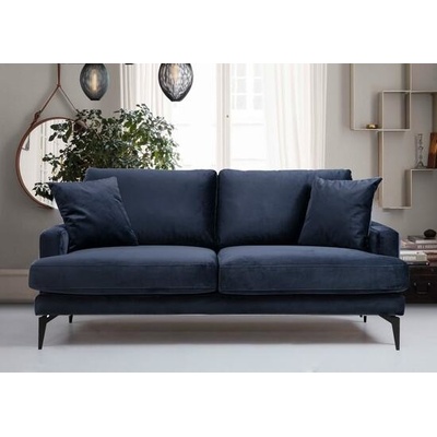 Atelier del Sofa 2-Seat Sofa Papira 2 Seater - Navy Blue
