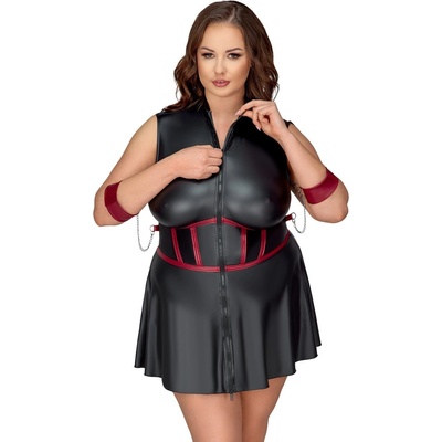 Cottelli Bondage Matte Look Mini Dress 2718448 – Zboží Dáma