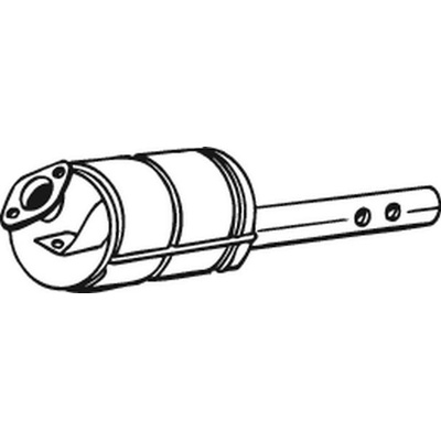 Filter sadzí/pevných častíc výfukového systému BOSAL 095-208