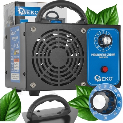 GEKO G02666 Generátor ozonu čistič vzduchu 28000mg/h 230V/50Hz s časovačem – Sleviste.cz