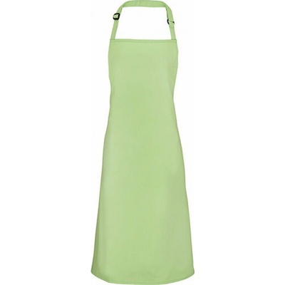 Premier Workwear Klasická zástěra zelená pistáciová Pantone 578 72x86cm PW150