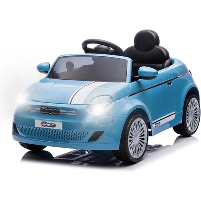 Mally elektrické autíčko Fiat 500e modrá
