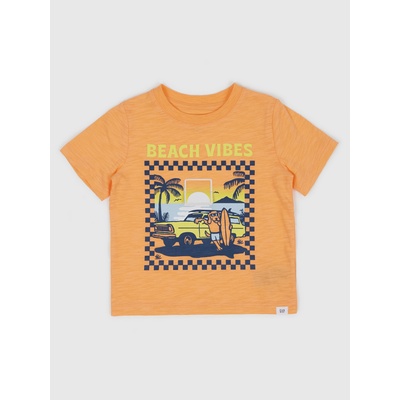GAP Бебешка тениска GAP GAP | Oranzhev | Момчешки | 110