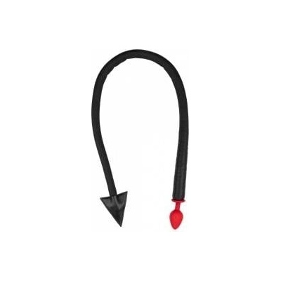 Boss of Toys Sinner Gear Silicone Intimate Plug with Devil Tail Black 38 cm