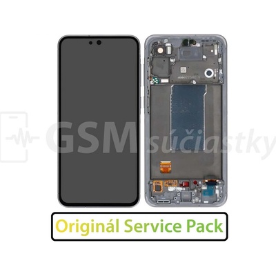 LCD Displej + Dotykové sklo + Přední kryt Samsung Galaxy A56 5G - originál