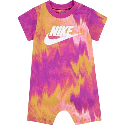 Nike Printed Club Romper Infants - Pink Foam