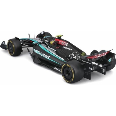 Bburago Mercedes-AMG Petronas W15 2024 NO44 Hamilton hardcase 1:24