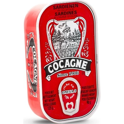 Cocagne Portugalské sardinky v olivovom oleji 125 g