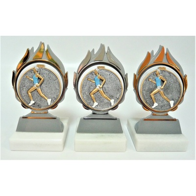 VIZINGR Atletika ŽENA plakety Q120-802-FG034 bronz