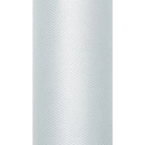 PartyDeco Тюл гладък - сив 0, 3 х 9м