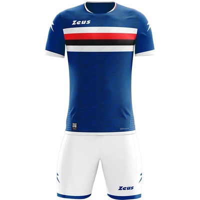 Zeus Комплект Zeus Icon Teamwear Set Jersey with Shorts royal blue white