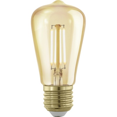Eglo 110066 E27 4W 28W Edison ST48 LED svetelný zdroj filament, golden age 300lm 1700K regulovateľná intenzita svetla 360°