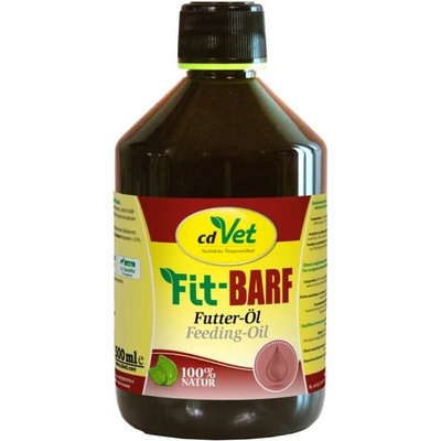 cdVet Ľanový olej pre psov a mačky 500 ml