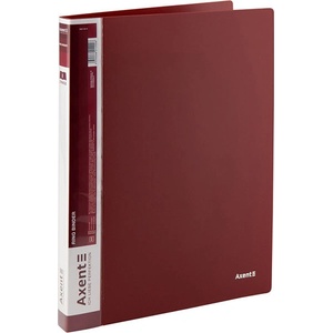  Папка 2 ринга Axent А4 2.5 cm Бордо (1303129-12-1207-04-A)