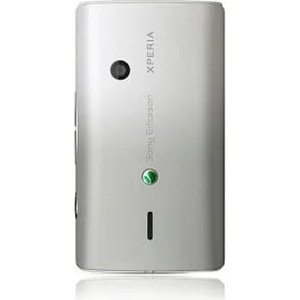  Оригинален Заден Капак за Sony Ericsson Xperia X8 Сребрист