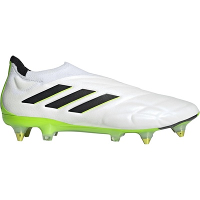 Adidas Футболни бутонки Adidas Copa Pure+ Soft Ground Football Boots - Wht/Blk/Lemon