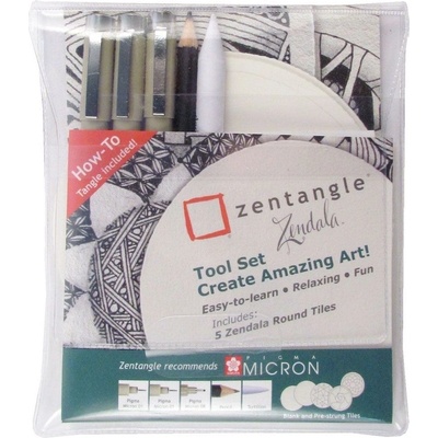Technické linery SAKURA Pigma Micron Zentangle, 10 ks
