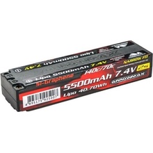 Arrowmax AM Lipo 5500 mAh 2S TC Narrow 7.4 V 70C Continuous 140C Burst Si-Graphene AM-700120