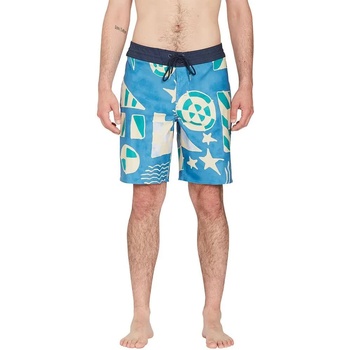 Volcom Бански гащета Volcom Geo Stoney 19´´ swimming shorts - Blue (Aged Indigo)