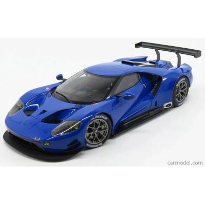 Autoart Ford usa Gt Le Mans Plain Body Version 2019 Blue 1:18