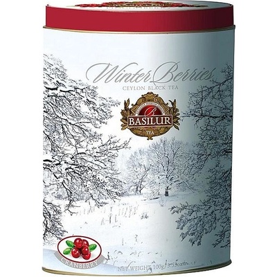 Basilur winter berries cranberries čierny čaj 100 g