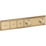 Hansgrohe RainSelect - Смесител за вграждане, за 2 струи, четкан бронз 15380140 (15380140)