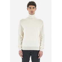 La Martina Sveter Man Tricot Turtle Neck biela