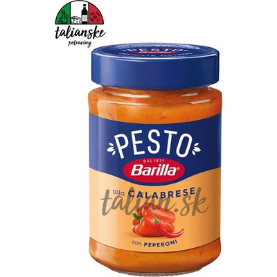 Barilla Pesto Na Kalábrijský Spôsob S Paprikou 190 g