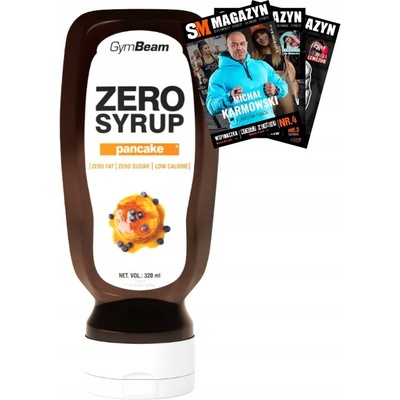 GYM BEAM Bezkalorický sirup Pancake Syrup 320 ml