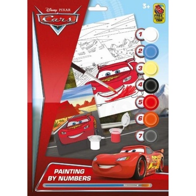 Cars malování podle čísel Auta – Zboží Dáma