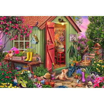 Bluebird Puzzle - Puzzle Potting Shed - 1 000 piese