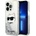 KARL LAGERFELD Кейс Karl Lagerfeld KLHCP14XLNHCS за iPhone 14 Pro Max 6.7", сребрист / сребрист, твърд, Glitter Choupette Head (KF001421-0)