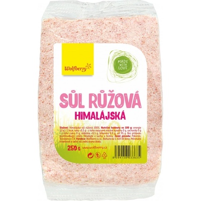Wolfberry Himalájska Soľ ružová 1 kg