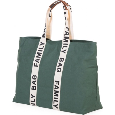 Childhome Cestovní taška Family Bag Canvas Green – Zboží Dáma