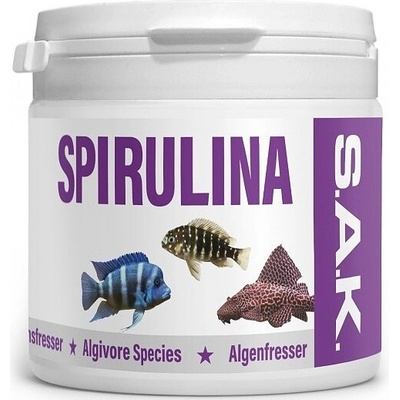 S.A.K. Spirulina vločky 25 g, 150 ml