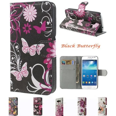 Samsung Galaxy Express 2 G3815 Painted Wallet Калъф + Протектор