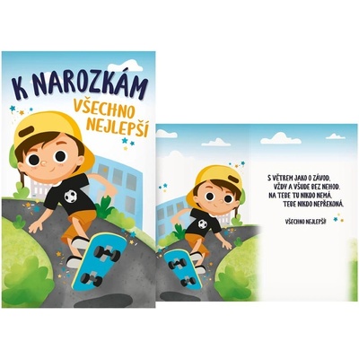UNIPAP přání dětské M33-112 T PRANI_T_2026 302405