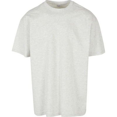 Build Your Brand tričko BY 102 oversize krátký rukáv pánské Šedá světlá