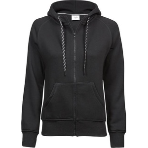 TEE JAYS tj5436 / Дамски суичър с цип - черен s (18543600201)