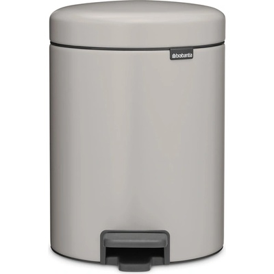 Brabantia Кош за смет с педал Brabantia NewIcon 5L, Soft Grey