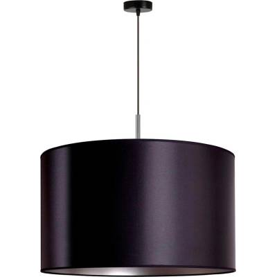 - Пендел CANNES 1xE27/15W/230V Ø 50 см черен/сребрист (DU602419)